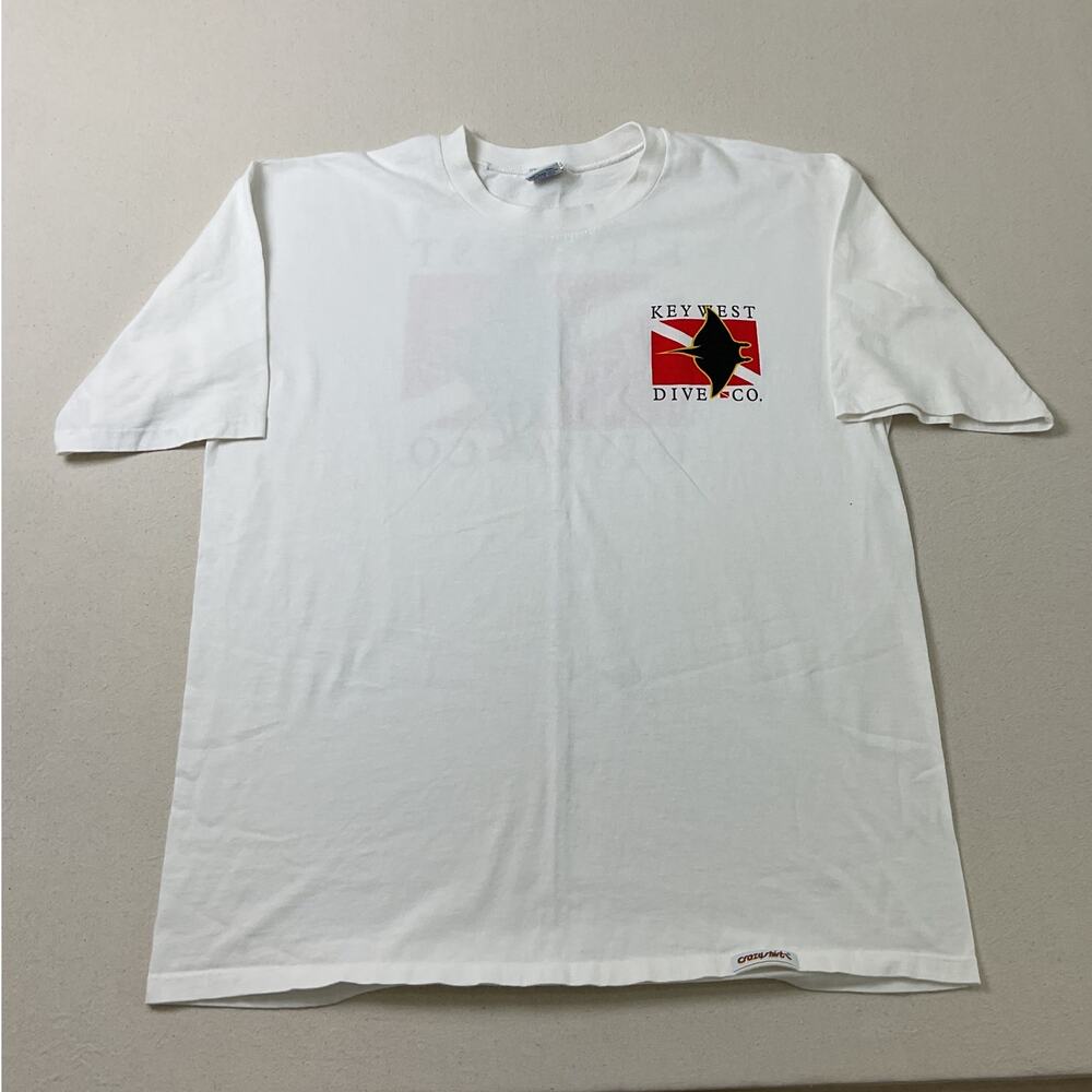 Key West Dive Co Crazy Shirt Brand T Shirt Adult XL